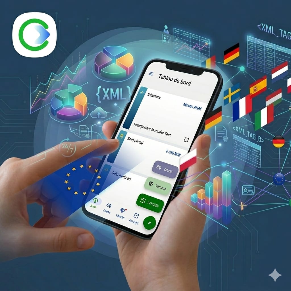 PFA cu clienți din UE: obligații e-Factura